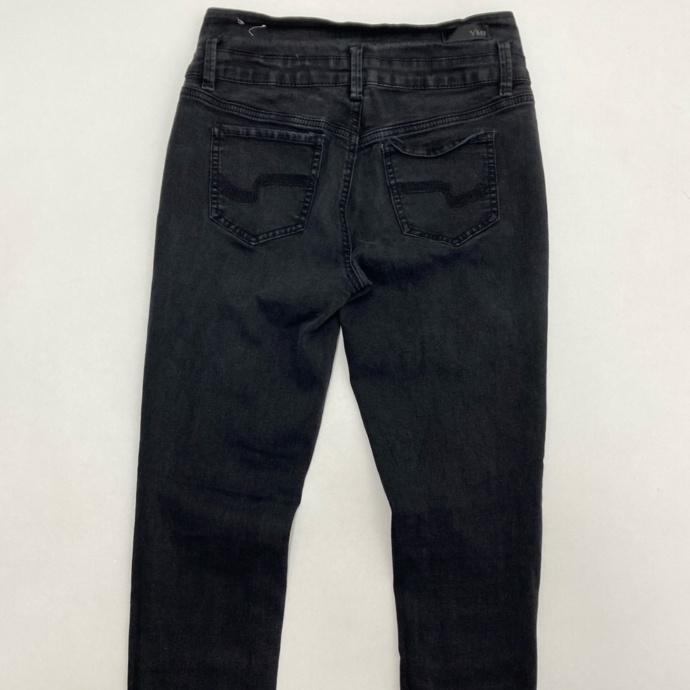 YMI High Rise Black Skinny Jeans Womens Size 9 - Picture 5 of 8